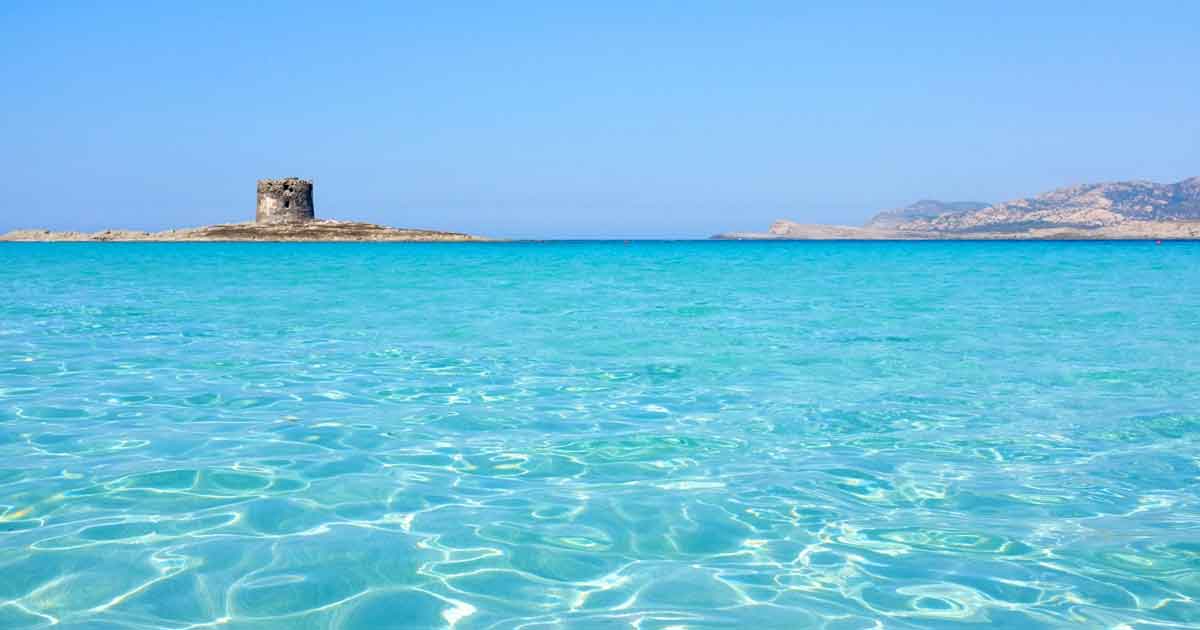 Spiaggia La Pelosa Sardegna Italia